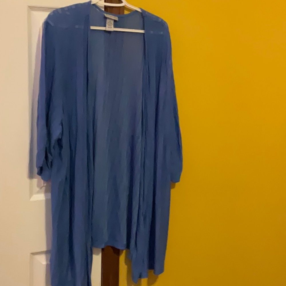 3/4 sleeve lightweight jacket